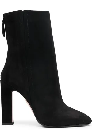Aquazzura Joplin suede ankle boots 105mm