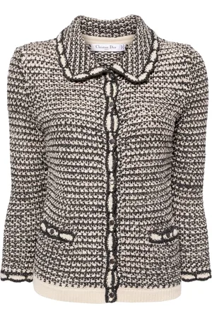 Dior Crochet long-sleeved jacket