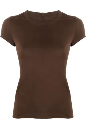 Rick Owens Short-sleeved cotton T-shirt
