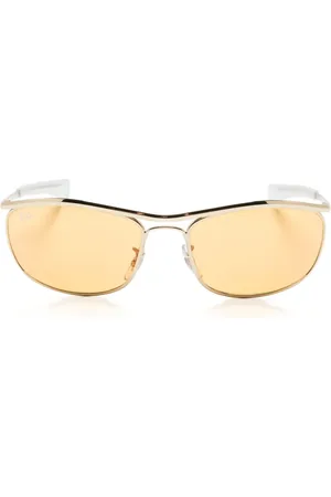 Ray-Ban Olypian I Deluxe geometric-frame sunglasses