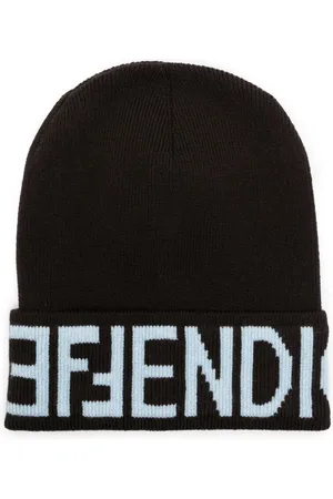 Fendi FF-motif turn-up brim beanie