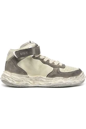 Maison Mihara Yasuhiro Wayne Brushed suede high-top sneakers
