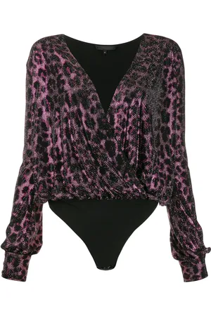 Philipp Plein Paradise leopard sequin bodie