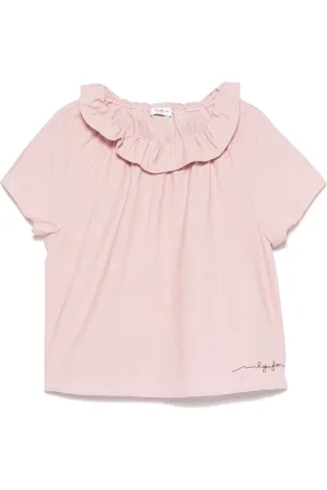 Il gufo Ruffle-collar blouse