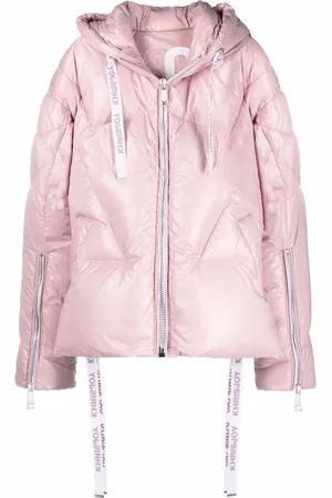 Khrisjoy Hooded down-padded jacket
