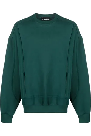 Styland X notRainProof panelled cotton sweatshirt