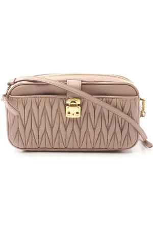 Miu Miu 2010s matalassé shoulder bag