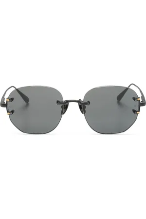 Linda Farrow Sandor geometric-frame sunglasses