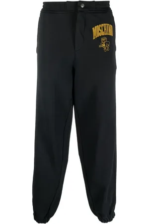 Moschino Logo-print cotton sweatpants