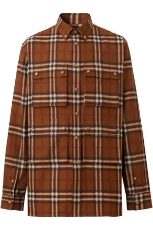 Burberry Blurred check shirt