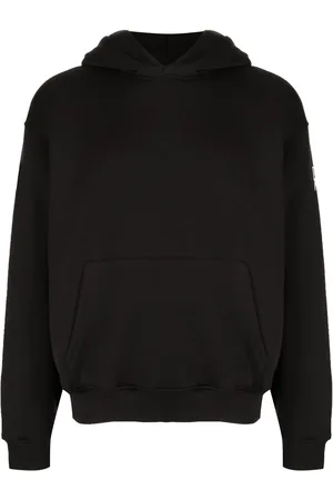 Neil Barrett Minimalist Bolts appliqué-detail hoodie