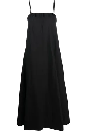 Dorothee Schumacher Gathered-detail cotton maxi dress