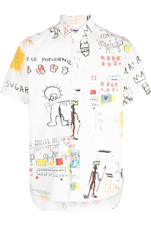 JUNYA WATANABE Graphic-print cotton shirt
