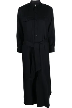 Ralph Lauren Belted wool-blend shirtdress