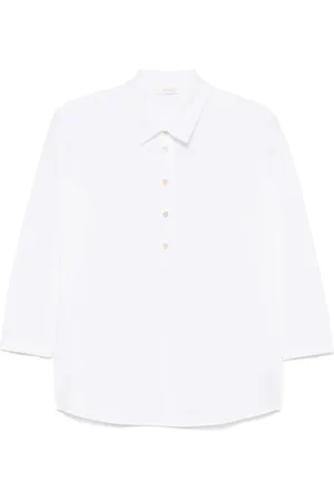 SLOWEAR Cotton polo top