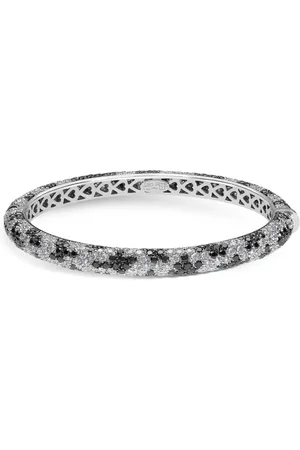 Leo Pizzo 18kt white gold Leopard diamond bange
