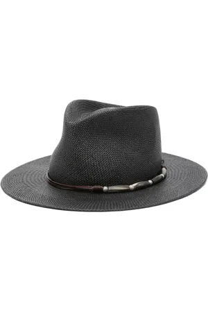Brunello Cucinelli Bead-embellished fedora