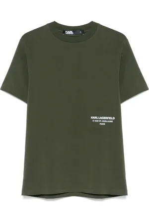 Karl Lagerfeld Logo-appliqué T-shirt