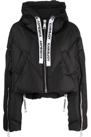 Khrisjoy Hooded cropped padded jacket