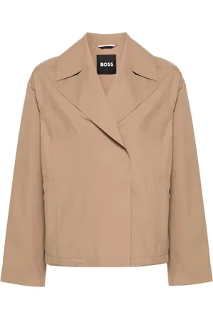 HUGO BOSS Logo-lettering jacket