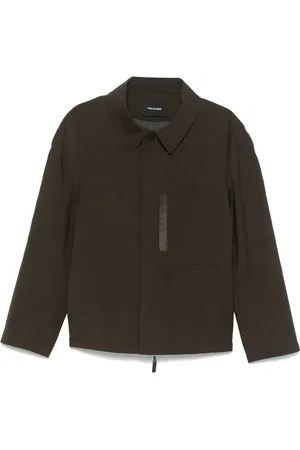 YVES SALOMON Zip-up overshirt