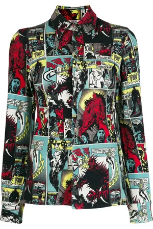 Jean Paul Gaultier 1995 cartoon print shirt