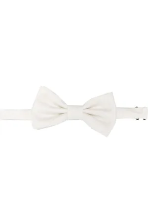 Lady Anne Patterned-jacquard bow tie
