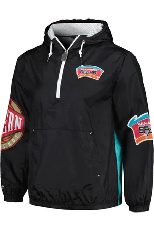 Mitchell & Ness Team OG 2.0 Spurs windbreaker hoodie