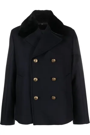 Prada Double-breasted wool peacoat