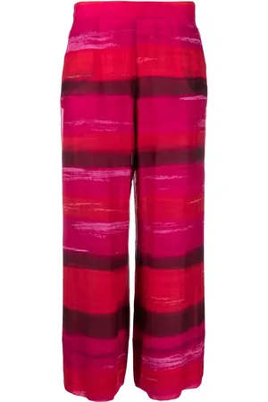 Gianfranco Ferré 1990s striped cropped trousers
