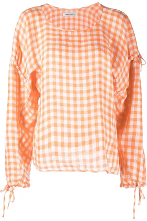 HENRIK VIBSKOV Tapas check-print blouse