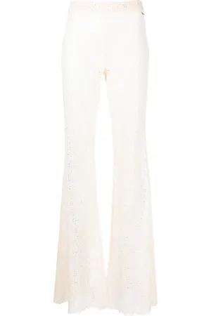 Dsquared2 Sheer-lace flared trousers