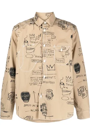JUNYA WATANABE Graphic-print cotton shirt