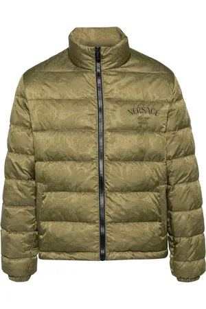 VERSACE Barocco-print padded jacket