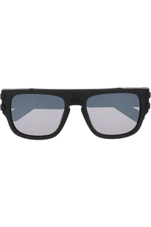 Philipp Plein Flat-brim square sunglasses