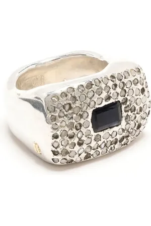 ROSA MARIA Pavé diamond sovereign ring