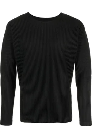 Issey Miyake Plissé long-sleeve T-shirt