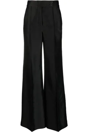 ZIMMERMANN Wool-blend wide-leg trousers