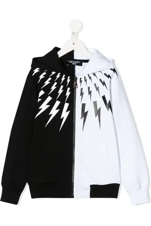 Neil Barrett Lightning bolt hoodie