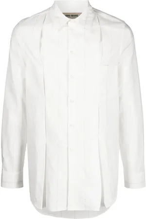 UMA WANG Button-up pleated shirt