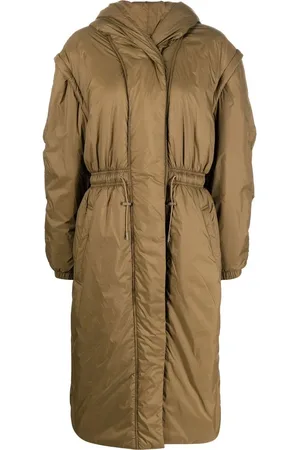 Isabel Marant Padded hooded long coat