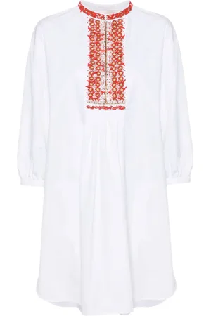VALENTINO GARAVANI Bead-embellished minidress