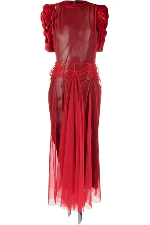 Maison Margiela Tango tulle overlay dress