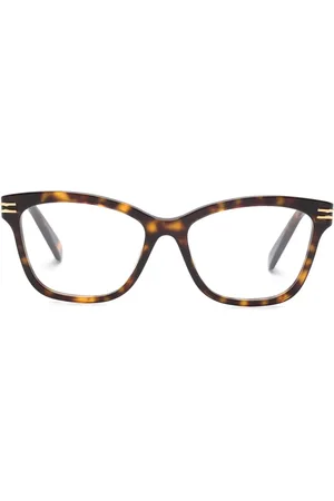 Bvlgari Tortoiseshell-effect cat-eye glasses
