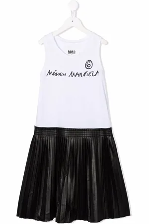 Maison Margiela Logo-print flared T-shirt dress