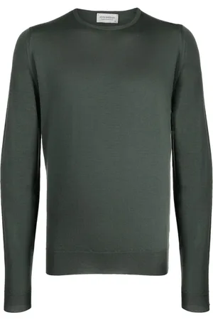 JOHN SMEDLEY Lundy crew-neck cotton sweatshirt