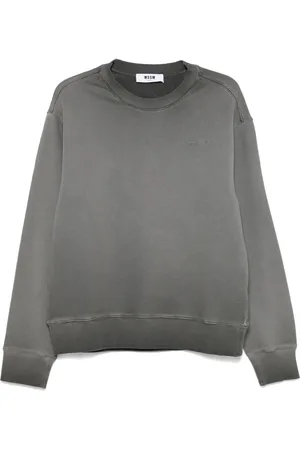 Msgm Logo-embroidered sweatshirt