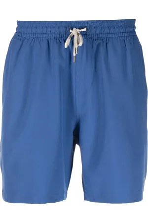 Ralph Lauren Pony-embroidered drawstring swim shorts