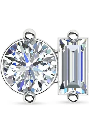 ALINKA 18kt white gold AMALFI diamond stud
