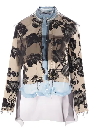 UNDERCOVER Layered jacquard blazer